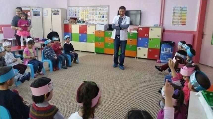 Karaman&rsquo;da Gen&ccedil; Memur-sen, Anasınıfı &Ouml;ğrencilerine Meslekleri Tanıttı
