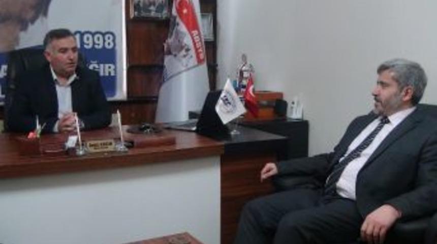 Rekt&ouml;r Şahin&rsquo;den Başkan Kayan&rsquo;a Ziyaret