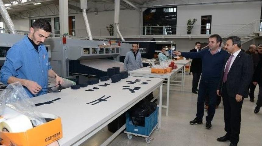 Başkan K&uuml;lc&uuml;&rsquo;den İşadamlarına Ziyaret