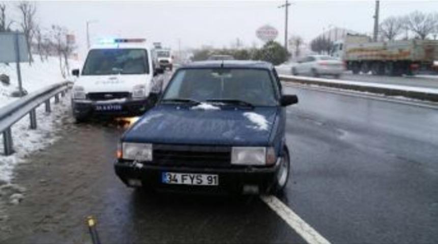 Silivri&rsquo;de Yol Verme Kavgasında 1 Kişi Ağır Yaralandı