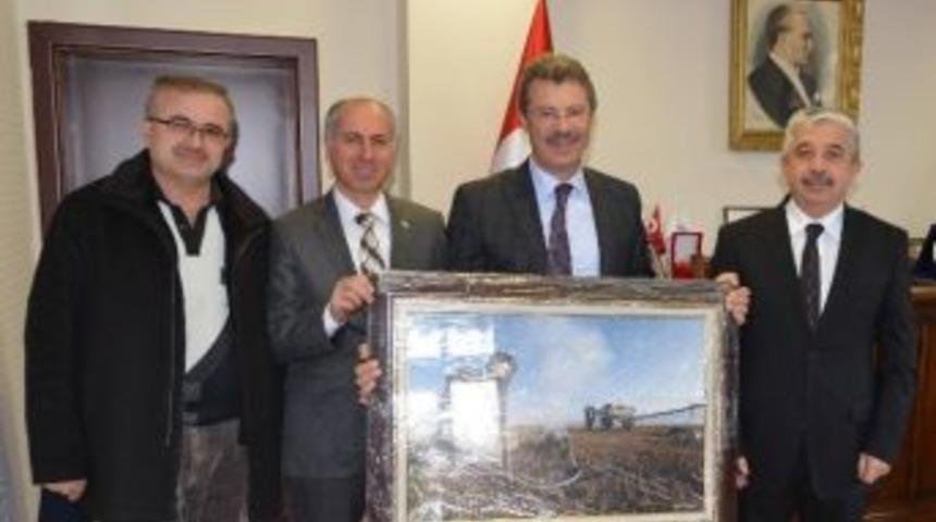 Er&uuml; Toki Y&ouml;netiminden Kayseri Şeker&rsquo;e Ziyaret