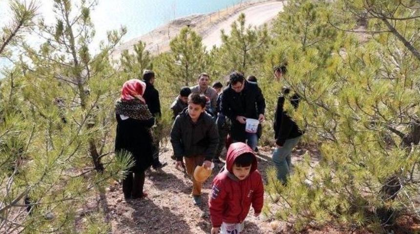 Konya&rsquo;da Baraj G&ouml;l&uuml;nde Ve Doğada Yemleme Etkinliği