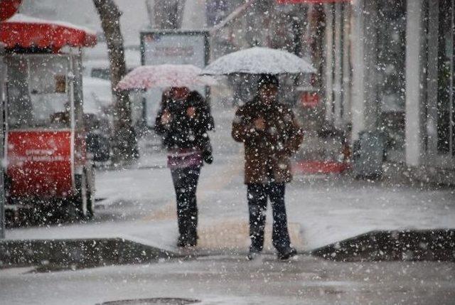 Tokat’ta Kar Yağışı