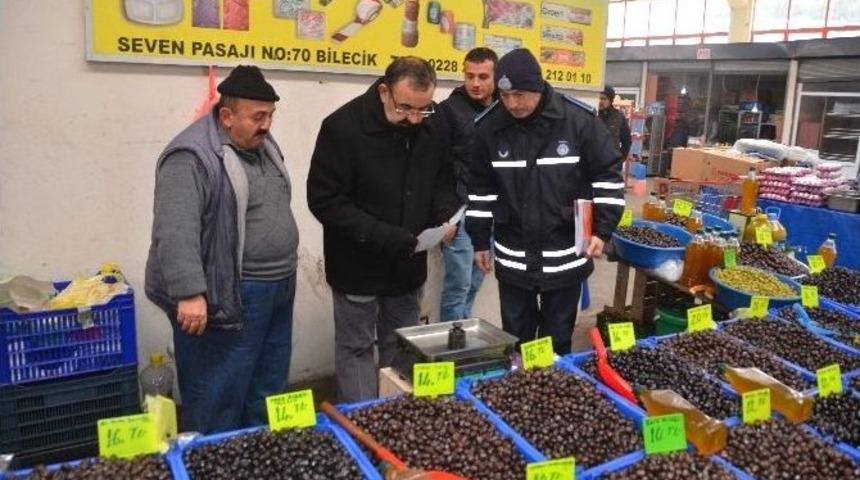 Kapalı Pazarda &Ouml;l&ccedil;&uuml; Ve Tartı Aletleri Denetimi Yapıldı