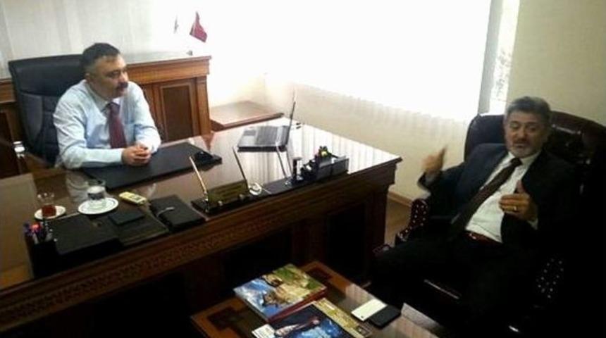 Aydın Esnaf Odasından Kosgeb Müdürü Ceyhan’a Ziyaret