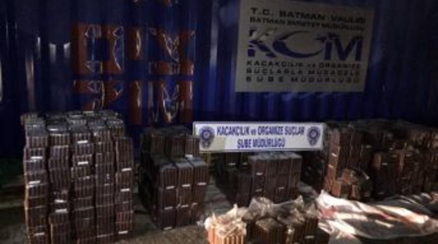 Batman&rsquo;da Ka&ccedil;ak&ccedil;ılık Operasyonu