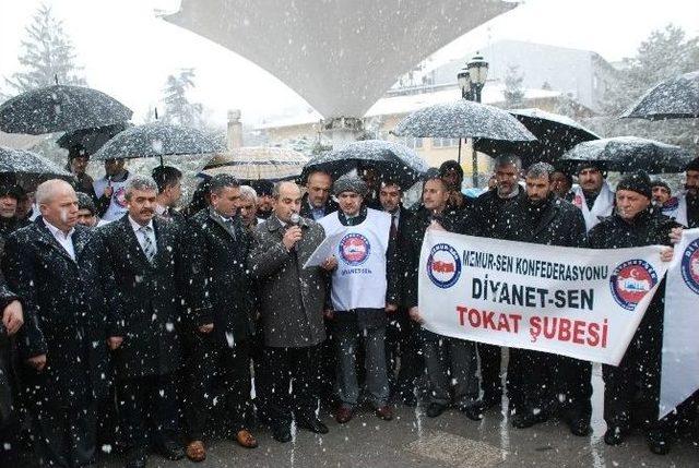 Tokat’ta, ‘diyanetime Dokunma-diyanetine Sahip Çık’ Eylemi