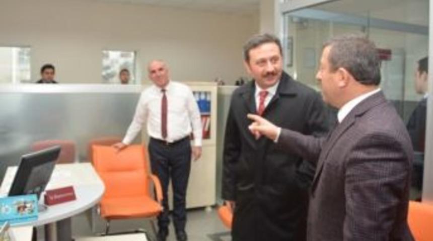 Milletvekili Yılmaz Başkan Karabacakı Ziyaret Etti