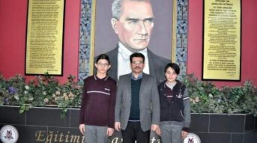 M. Emin G&uuml;nel Ortaokulundan Teog Başarısı