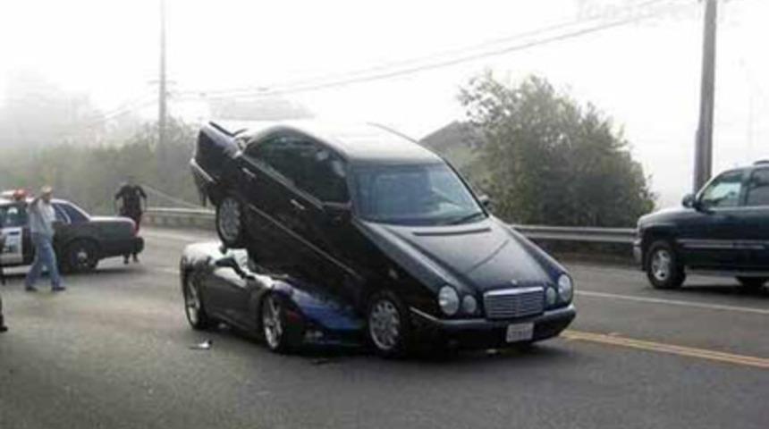 Hayrete düşüren sıradışı kazalar