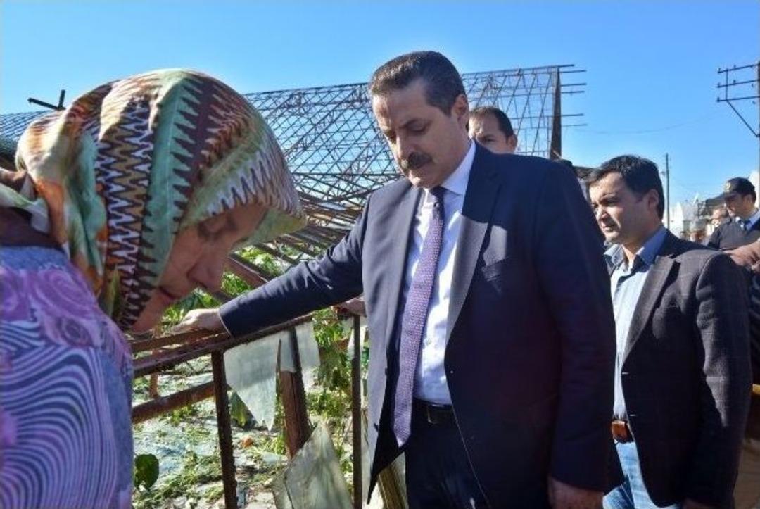 Bakan &Ccedil;elik, Afet B&ouml;lgesinde