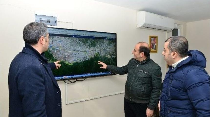 Başkan Edebali Kar N&ouml;betinde