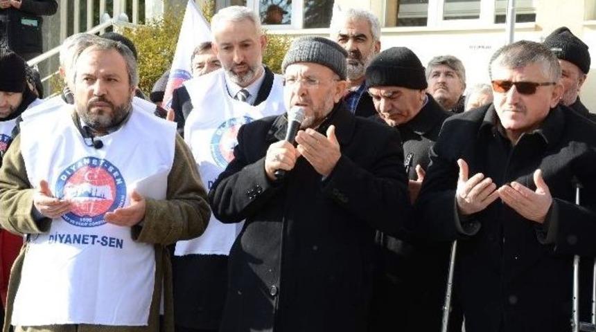 Diyanet&rsquo;e Yapılan Saldırıları Protesto Ettiler