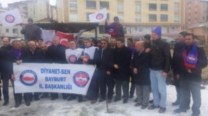 Bayburt&rsquo;ta &rsquo;diyanetine Sahip &Ccedil;ık&rsquo; Eylemi