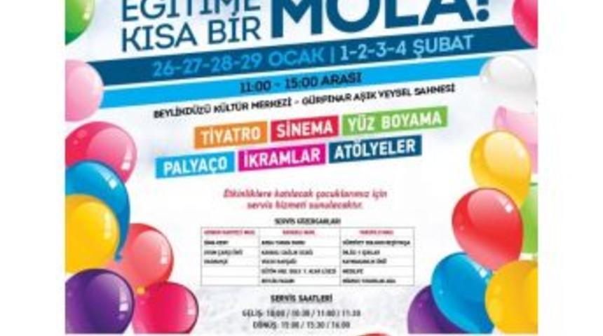 Yarı Yıl Tatilinde Öğrenciler Eğlenerek Öğrenecekler