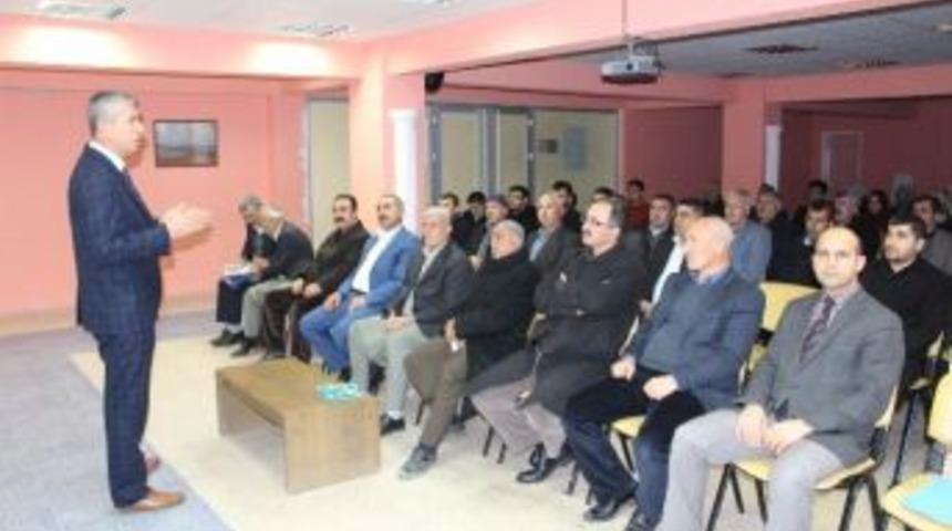 Samsat&rsquo;ta Sosyal Hizmet Toplantısı Yapıldı