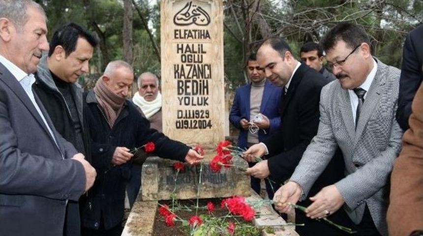 Kazancı Bedih Mezarı Başında Dualarla Anıldı