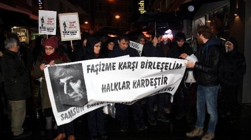 Samsun&rsquo;da Hrant Dink Eyleminde Gerginlik