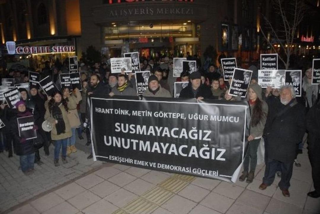 Hrant Dink Eskişehir&rsquo;de Anıldı