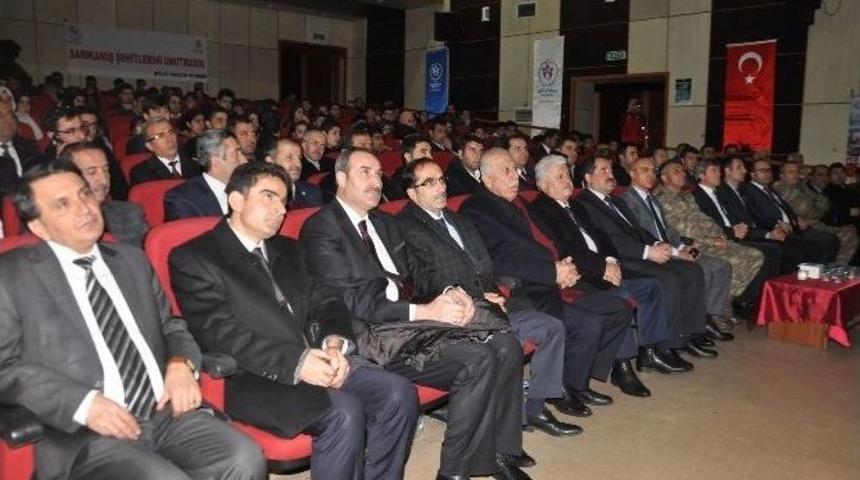 Sarıkamış Şehitleri Bitlis’te Anıldı
