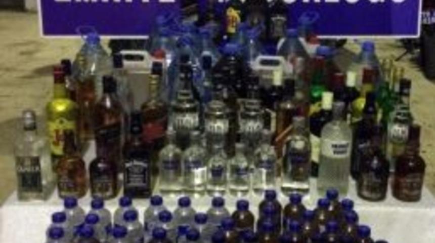 Kilis&rsquo;te Ka&ccedil;ak Ve Sahte İ&ccedil;ki Ele Ge&ccedil;irildi