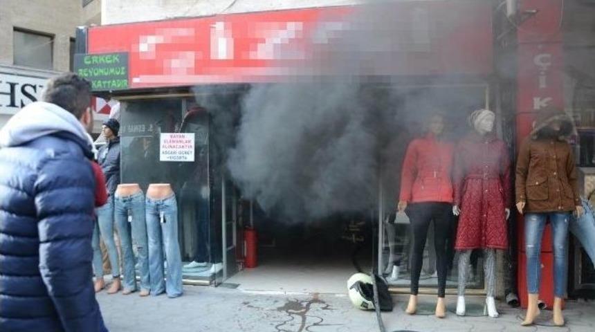 Ereğli&rsquo;de İş Yerinde Yangın