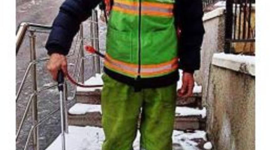 Buzlanmaya Karşı Tuzlama Yapıldı