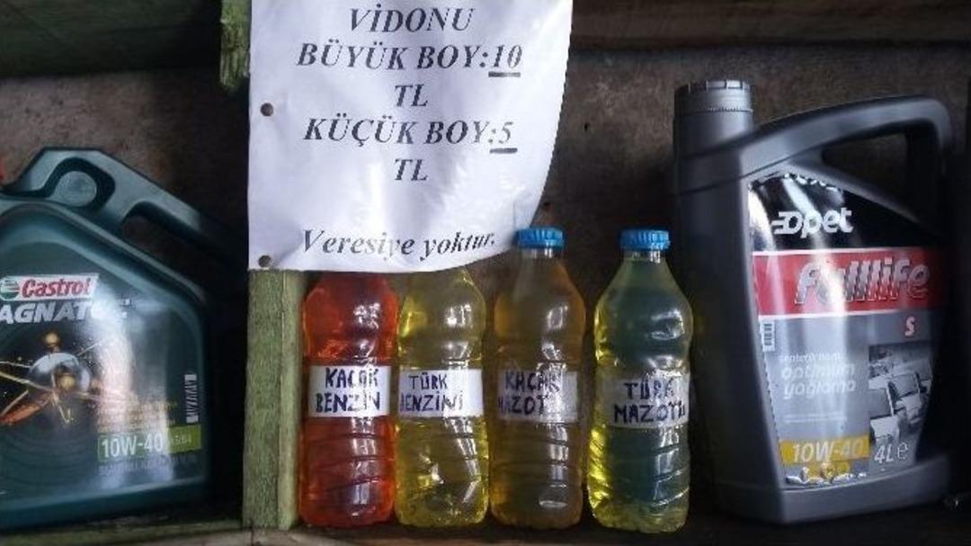 &Ccedil;aldıran&rsquo;da Ka&ccedil;ak Mazot Operasyonu