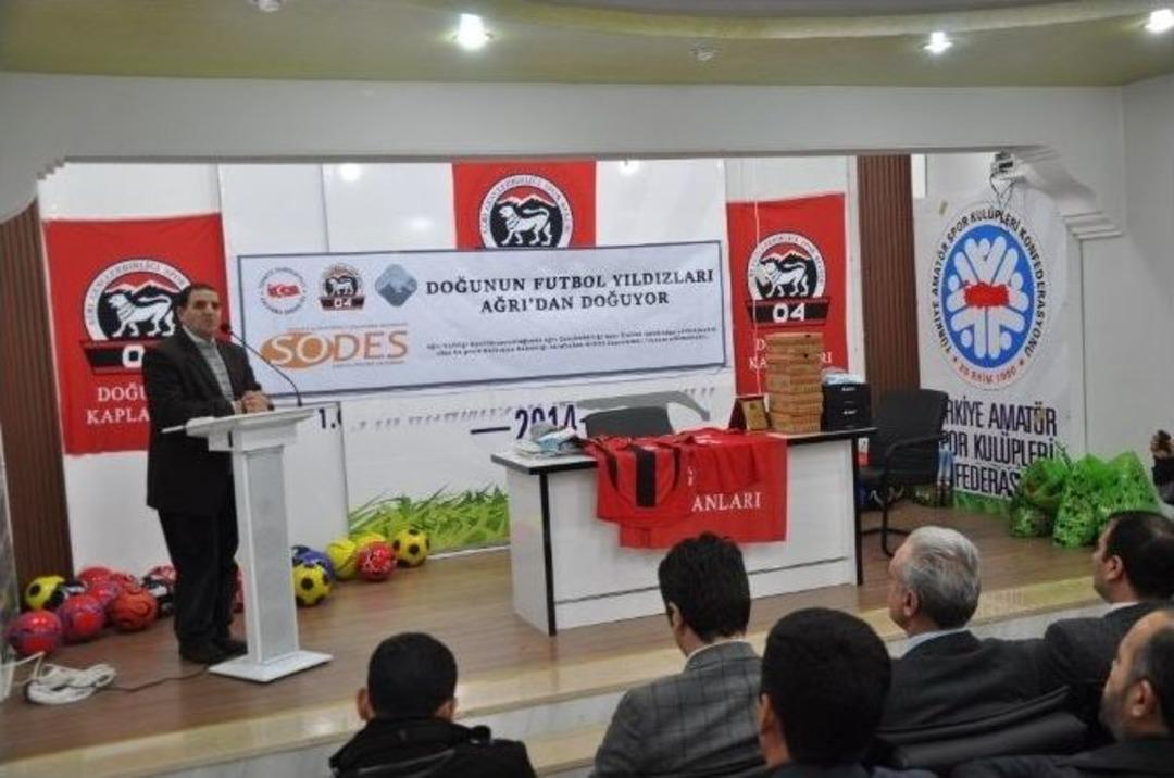 Doğunun Futbol Yıldızları Ağrı&rsquo;dan Doğuyor Projesi