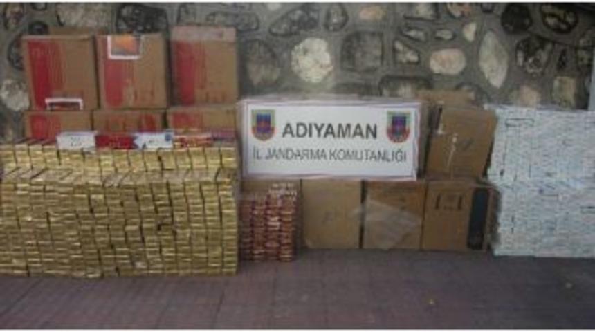 Jandarma 30 Bin Paket Ka&ccedil;ak Sigara Ele Ge&ccedil;irdi