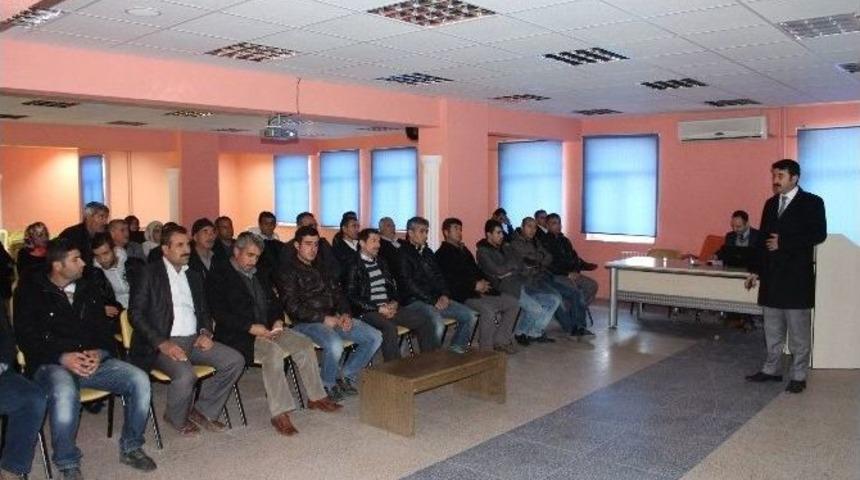 Samsat&rsquo;ta İş Sağlığı Toplantısı Yapıldı