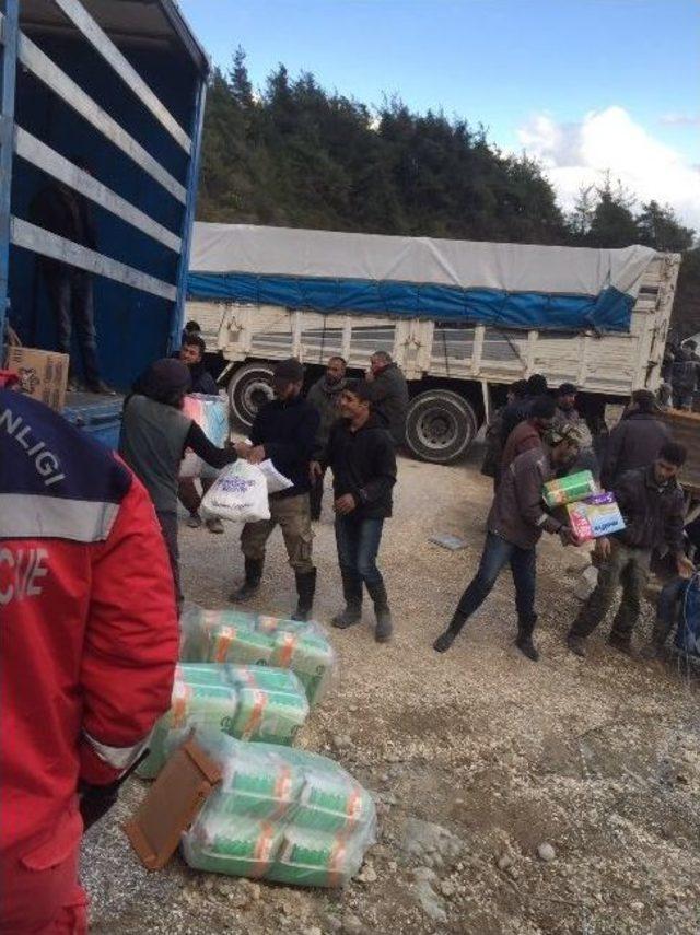 Ünye’nin Yardımları Türkmenlere Ulaştı