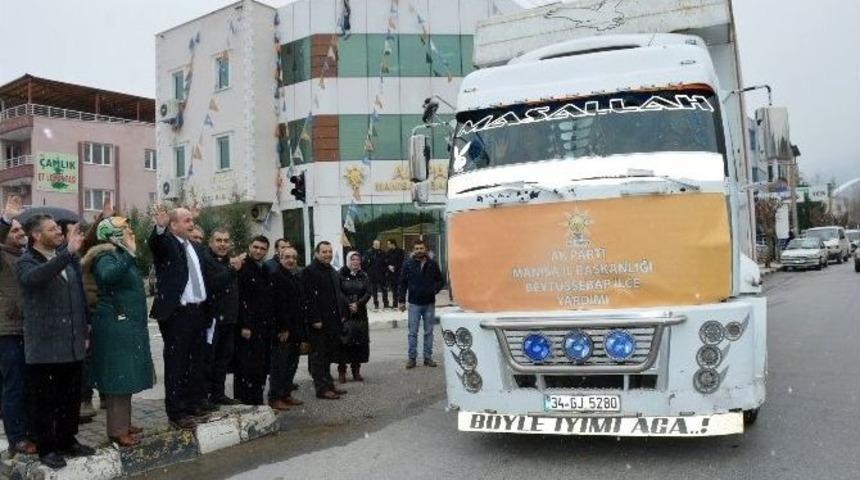 Ter&ouml;r Mağdurlarına Manisa&rsquo;dan Yardım