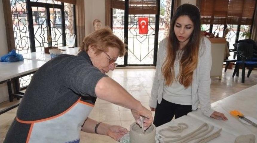 Kemer Belediyesi, Seramik Kur Yoğun İlgili G&ouml;r&uuml;yor