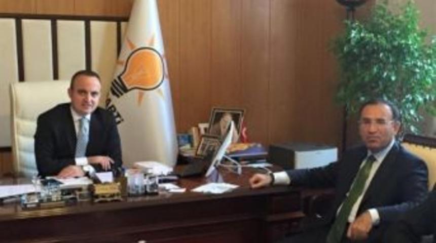 Adalet Bakanı Bozdağ Turan&rsquo;ı Ziyaret Etti