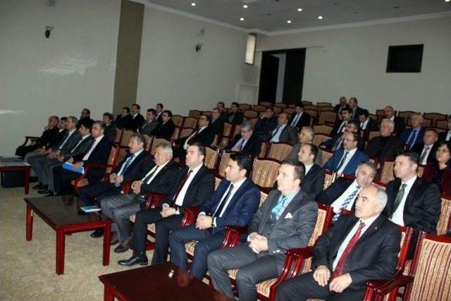 Nevşehir’de 2016 Yılının İlk İl Koordinasyon Toplantısı Yapıldı