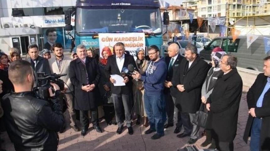Ak Parti Konya&rsquo;dan Diyarbakır Ve Şırnak&rsquo;a Kardeşlik Eli