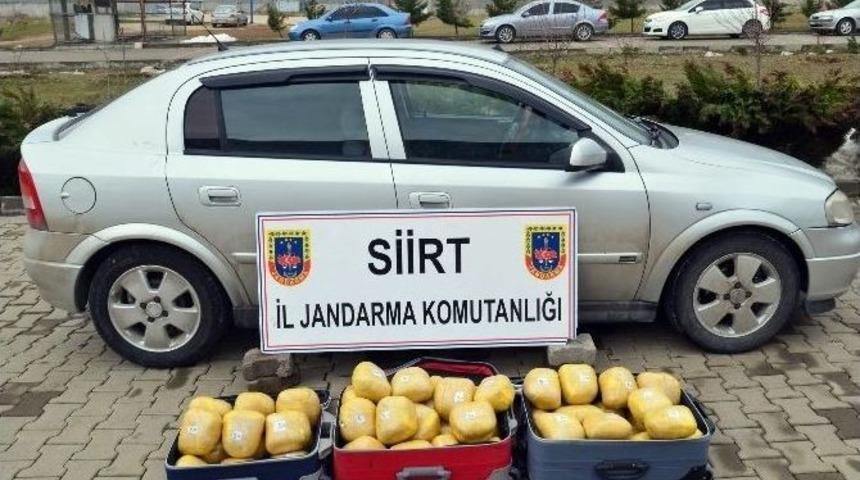 Siirt’te Uyuşturucu Operasyonu
