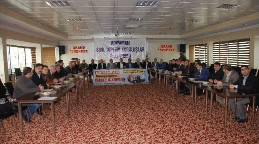 Adıyaman’dan, Güneydoğu’ya Kardeşlik Kervanı