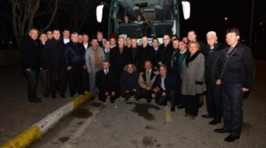 Başkan Kafaoğlu Muhtarları Ankara’ya Uğurladı