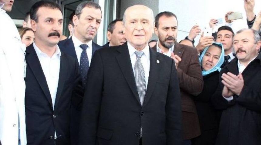 Mhp Lideri Devlet Bah&ccedil;eli Taburcu Oldu