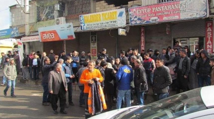 Dicle Edaş Ekiplerine &lsquo;kepenk&rsquo; Engeli