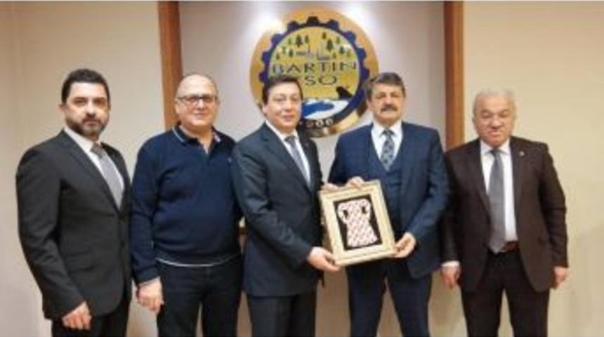 Başkan Akın&rsquo;dan Bartın Tso&rsquo;ya Ziyaret