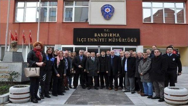 Bandırma Emniyet Müdürlüğü 2015 Değerlendirmesi Yaptı