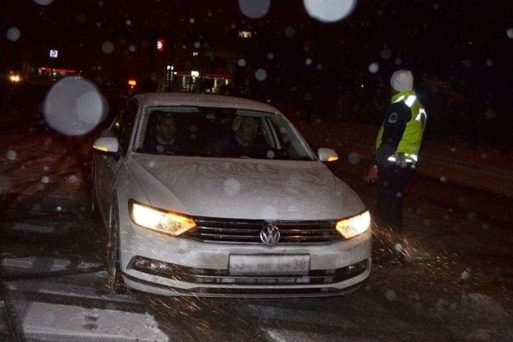 Kula’da Kar Yağışı Etkili Oldu G4