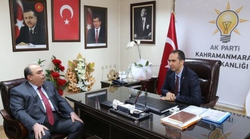 Kmtso Yönetimi Ak Parti İl Başkanı Özdemir’e Tebrik Ziyareti