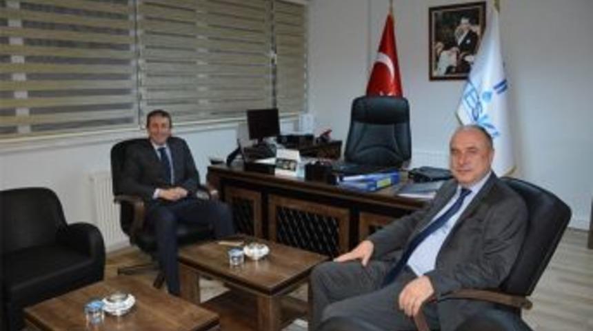 Poyraz&rsquo;dan Teski Genel M&uuml;d&uuml;r&uuml; Başa&rsquo;ya Ziyaret