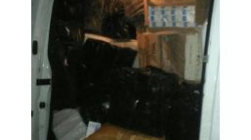 59 Bin Paket G&uuml;mr&uuml;k Ka&ccedil;ağı Sigara Ele Ge&ccedil;irildi