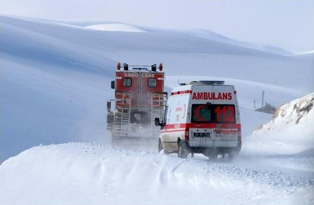 Erzurum&rsquo;da Hasta Kurtarma Operasyonu