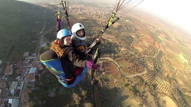 Saruhanlı’da Yamaç Paraşütü Sporu Yapılacak